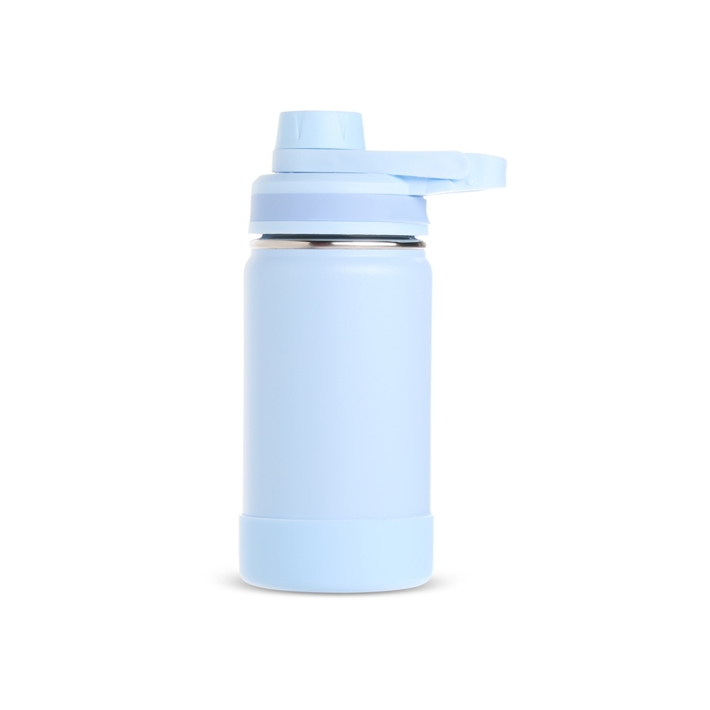Garrafa térmica 350 ml de inox personalizada com a logo da empresa
