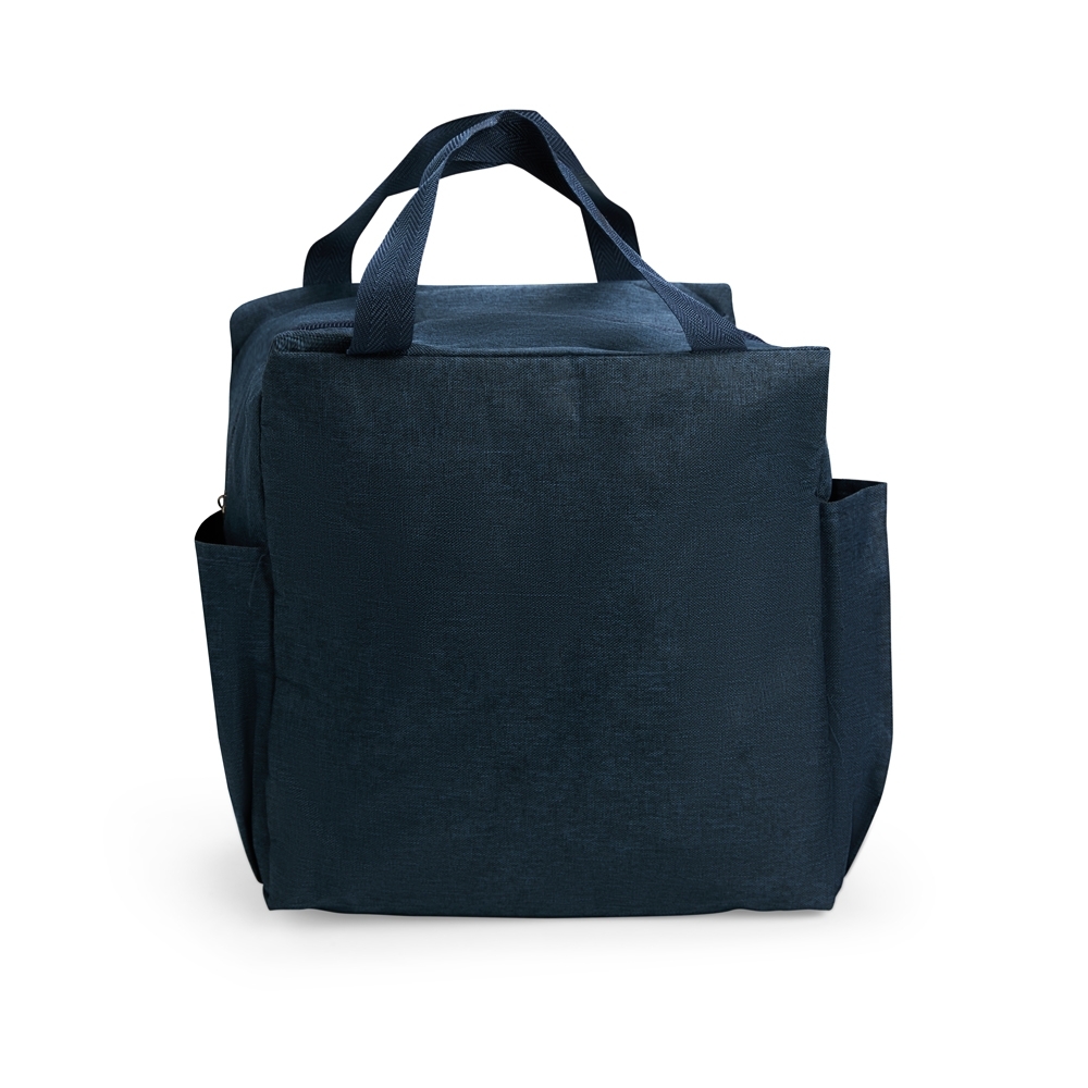 Bolsa térmica 12 litros de tecido oxford impermeável personalizada com a logo da empresa