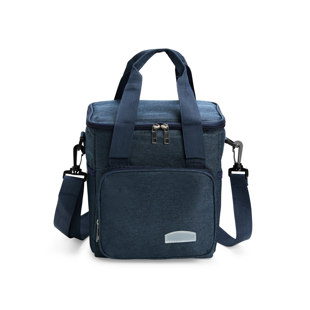 Bolsa térmica 7 litros de tecido oxford impermeável personalizada com a logo da empresa
