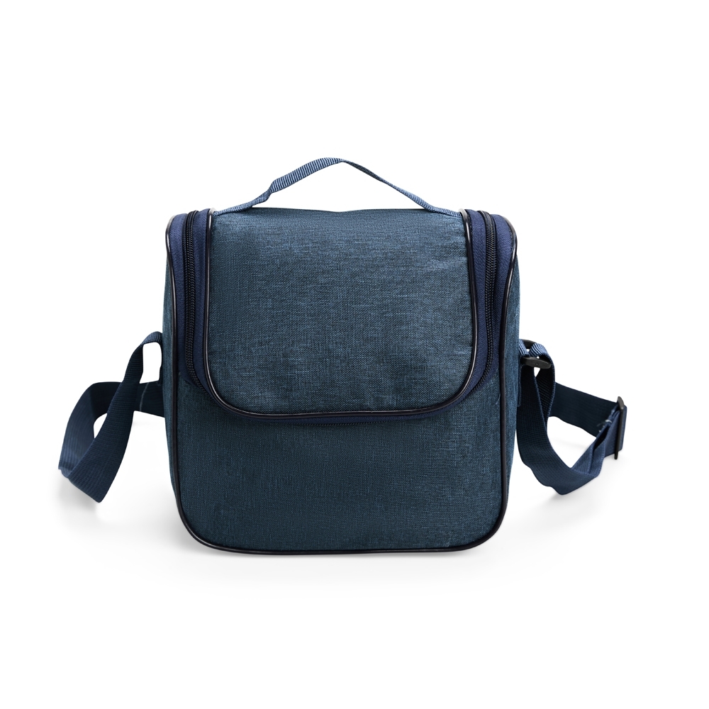 Bolsa térmica 6 litros com alça transversal personalizada com a logo da empresa