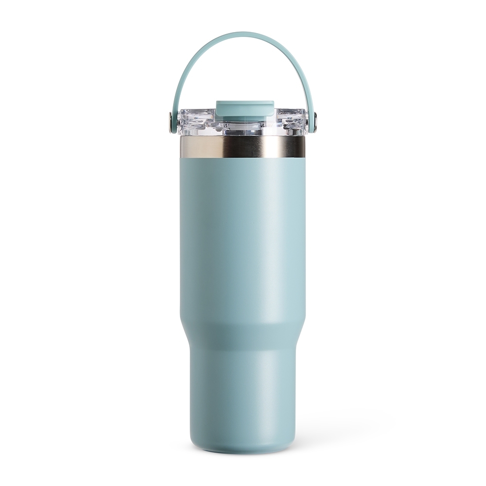 Copo térmico 900 ml de inox personalizado com a logo da empresa