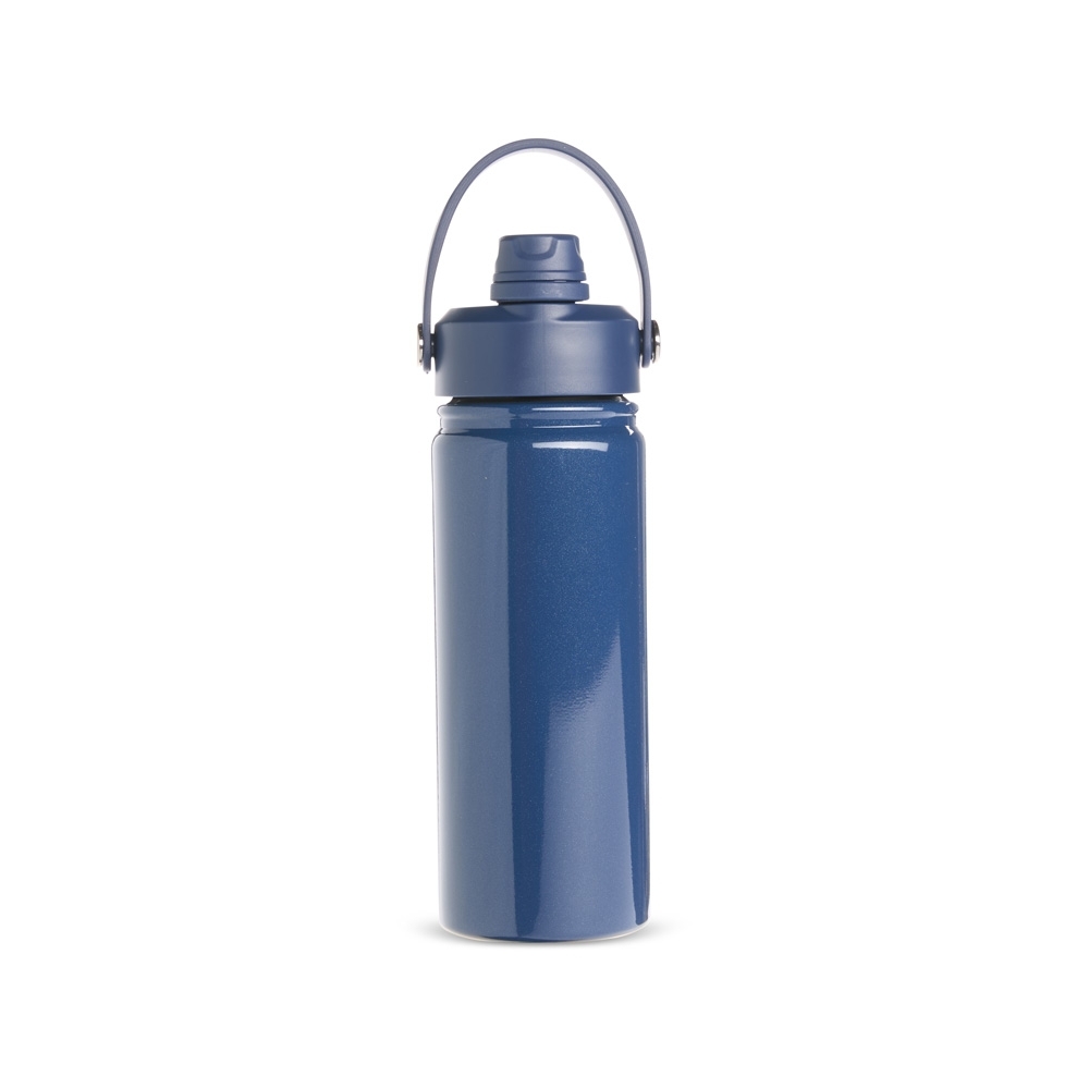 Garrafa térmica 600 ml de inox personalizada com a logo da empresa