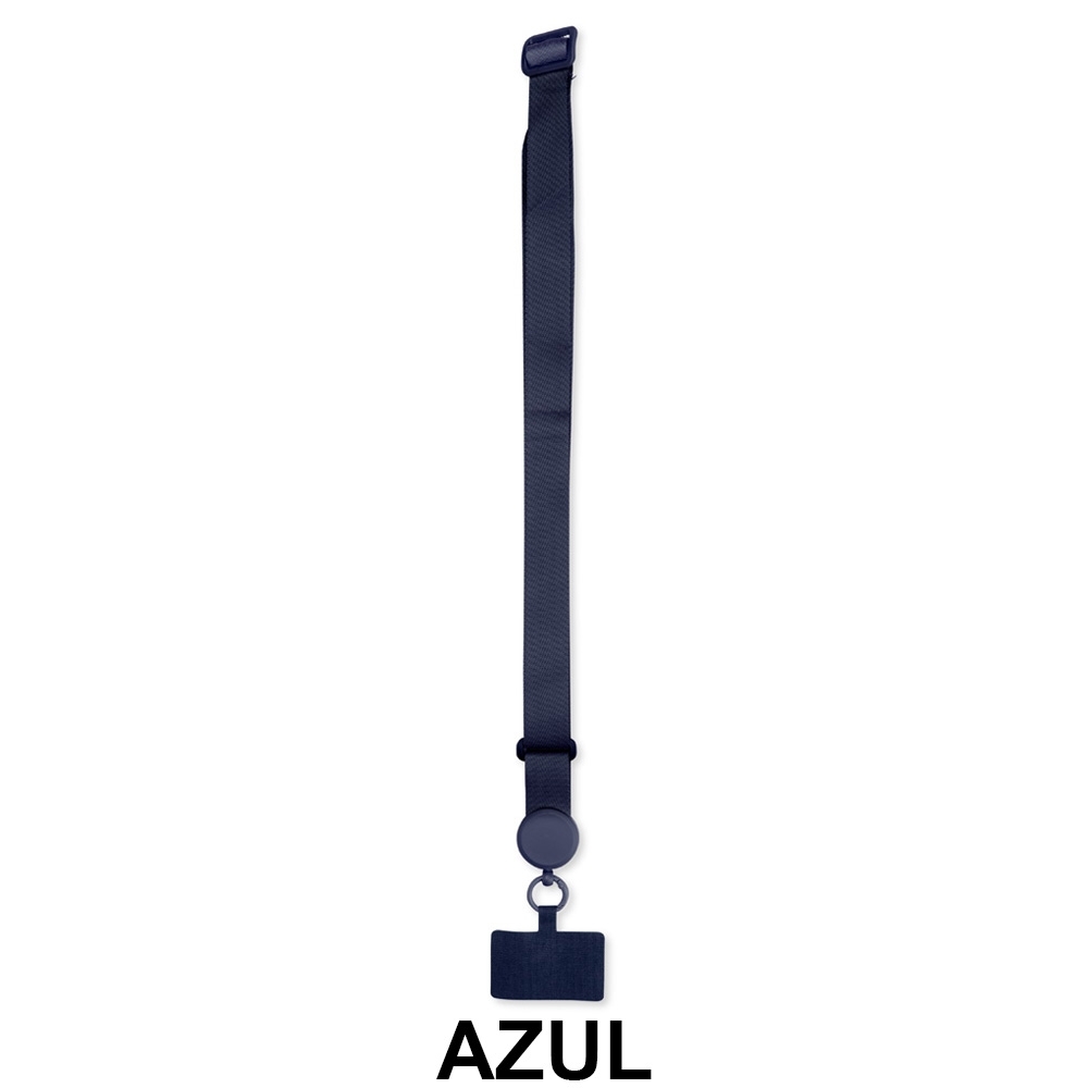 Cordão para celular poliéster personalizado com a logo da empresa
