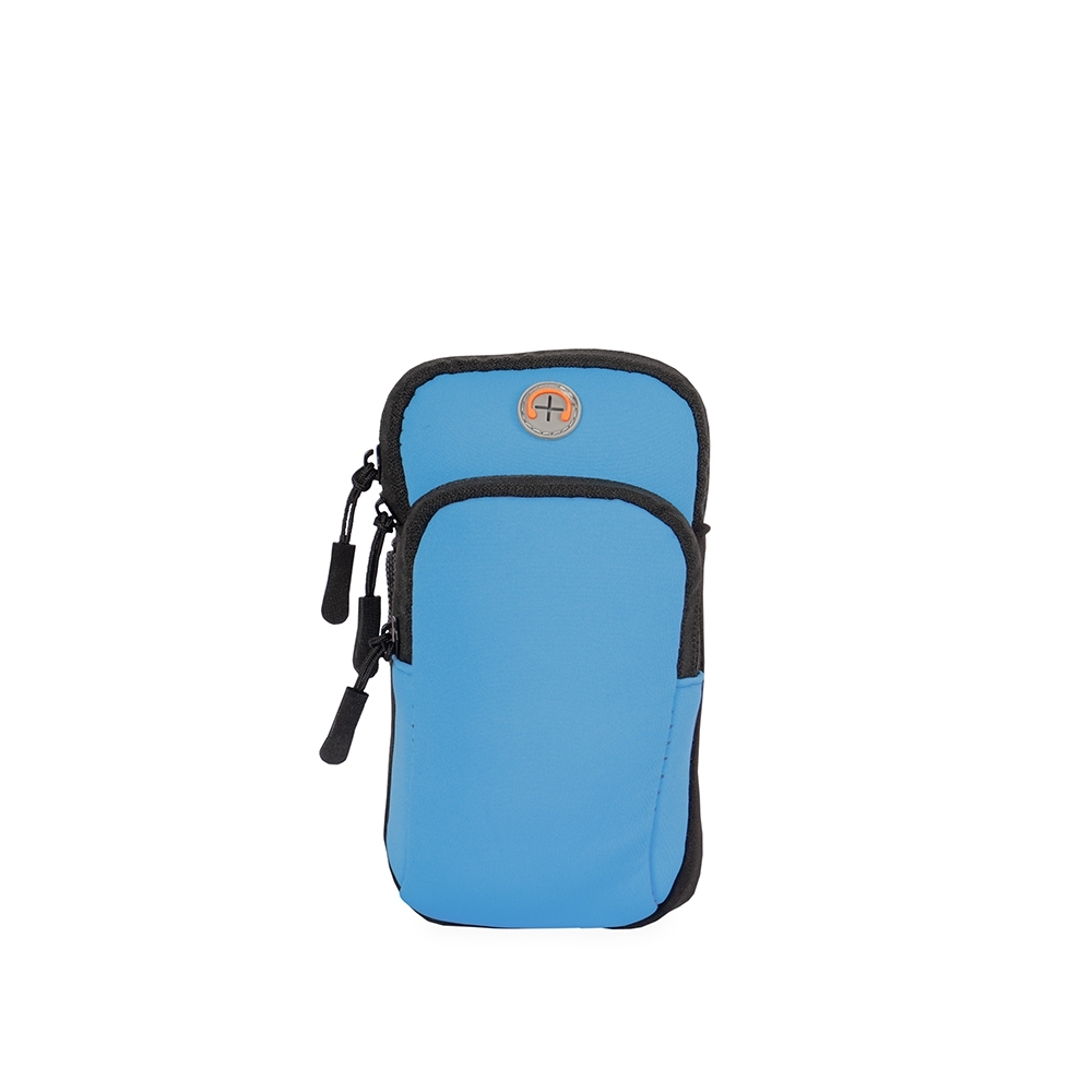 Braçadeira esportiva neoprene personalizada com a logo da empresa