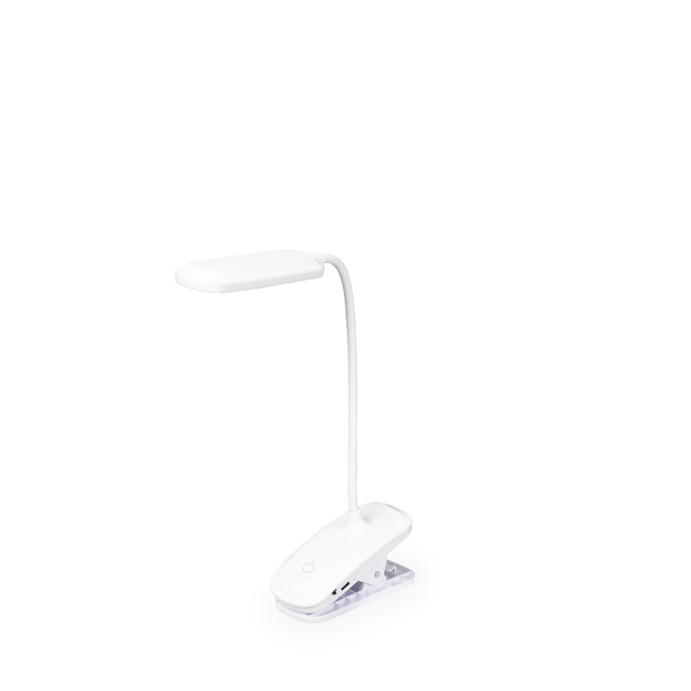 Luminária de mesa recarregável personalizada com a logo da empresa