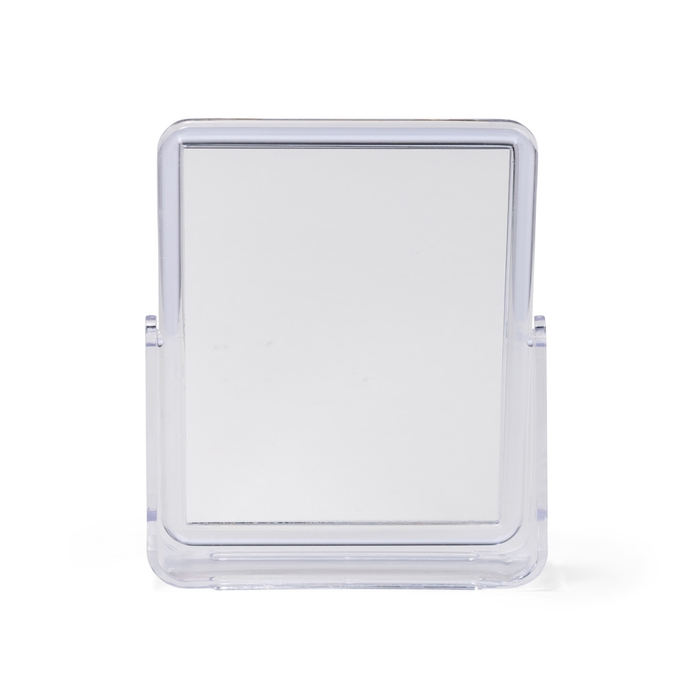 Espelho de mesa plástico na cor Transparente, personalizado com a logo da empresa
