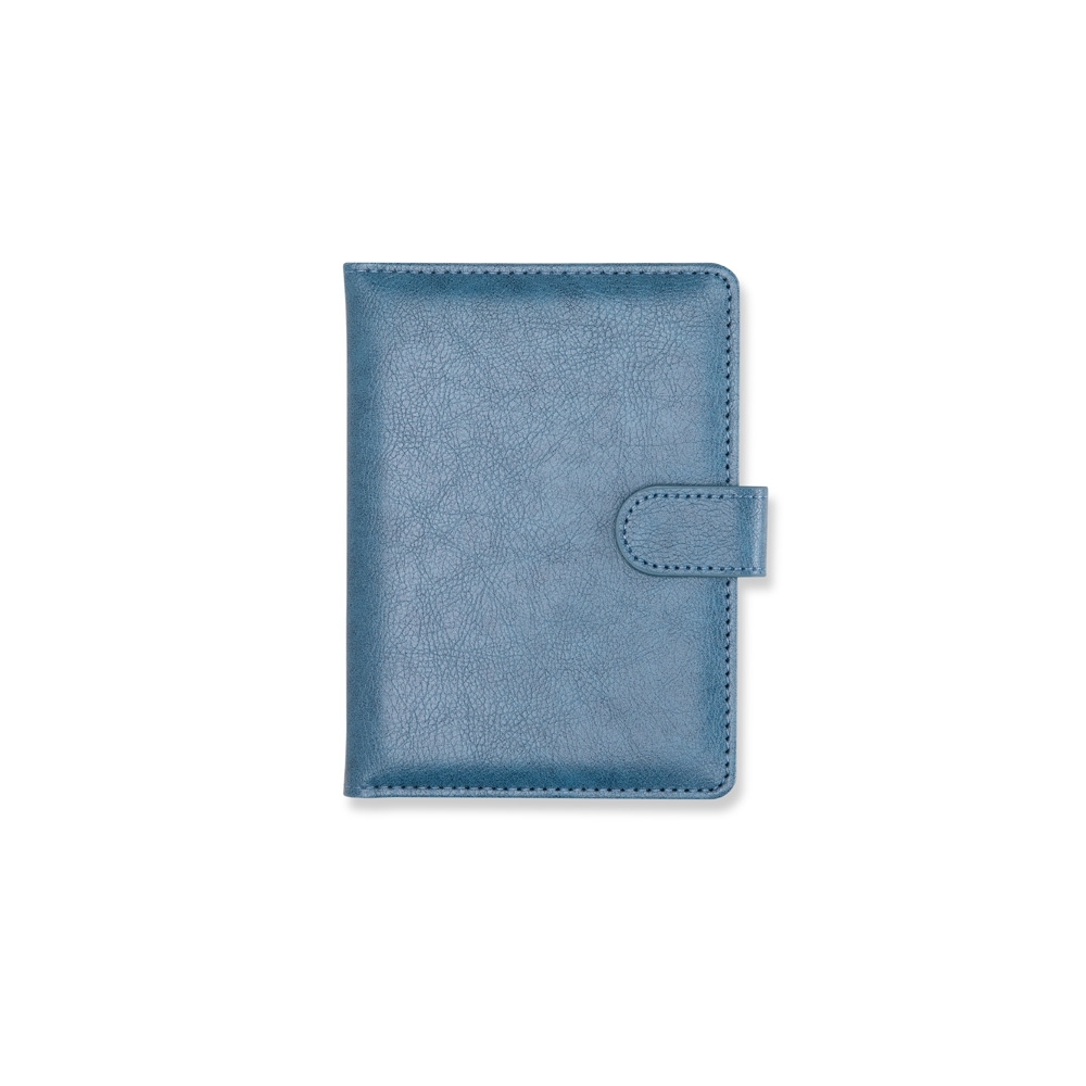 Porta-passaporte PU personalizado com a logo da empresa