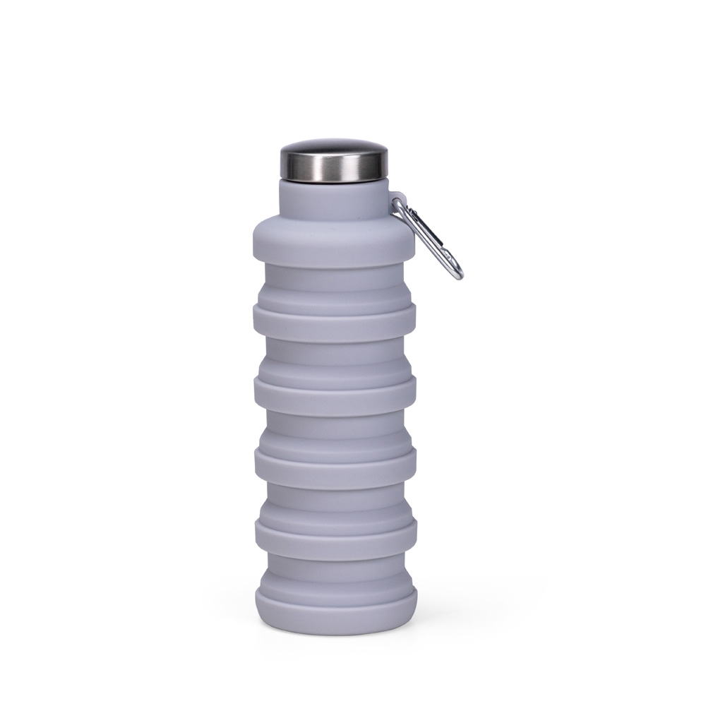 Garrafa retrátil silicone 500 ml sem BPA, foto 1