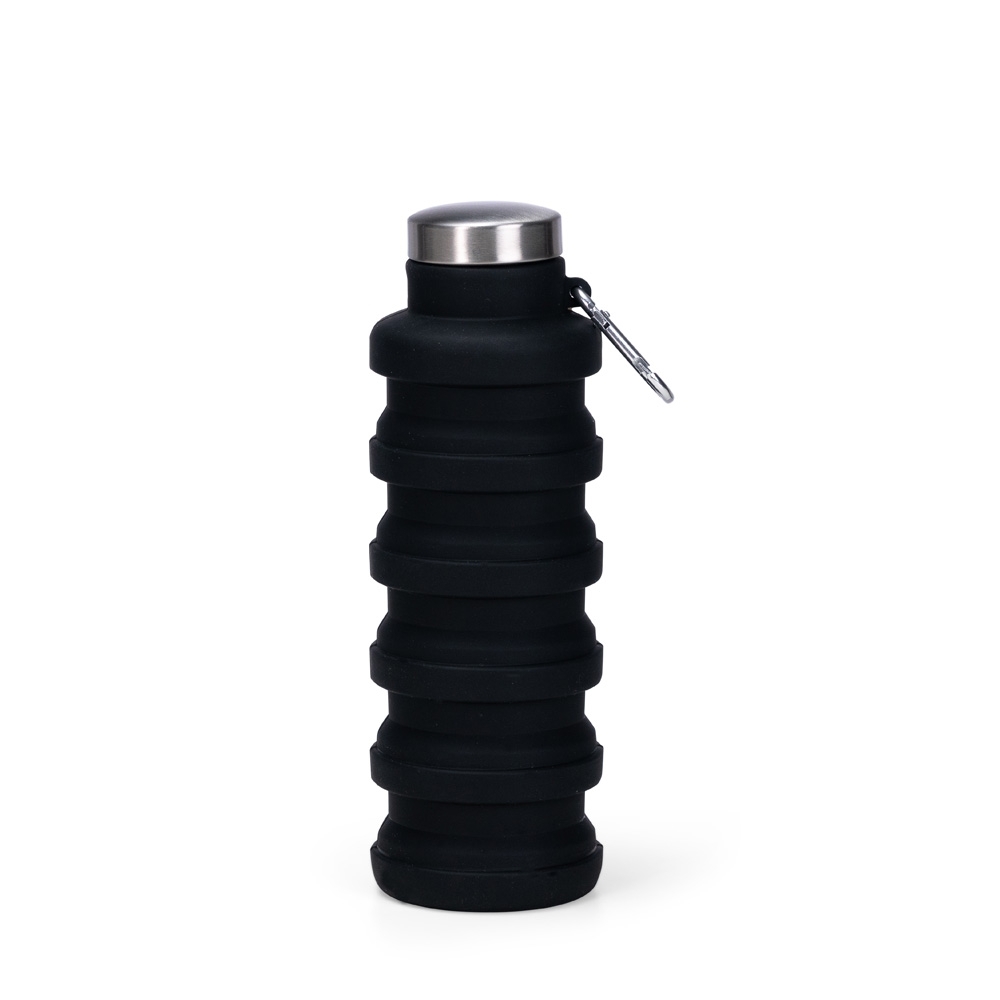 Garrafa retrátil silicone 500 ml sem BPA, foto 2