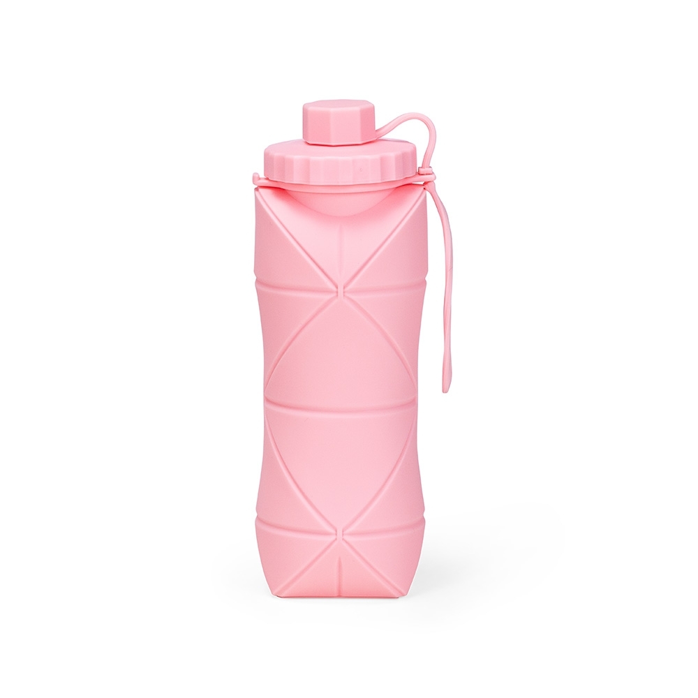 Garrafa dobrável silicone 600 ml sem BPA, foto 4