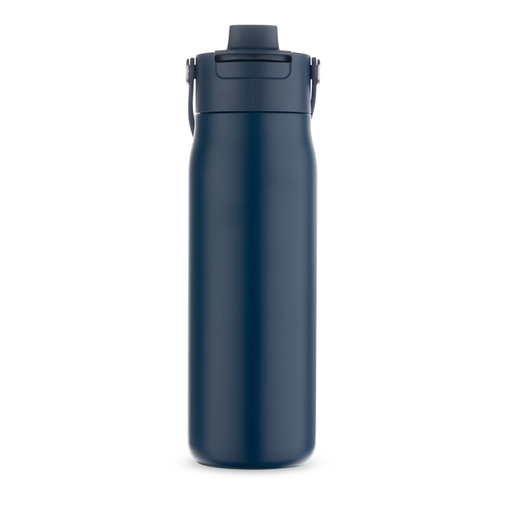 Garrafa térmica 700 ml com canudo personalizada com a logo da empresa
