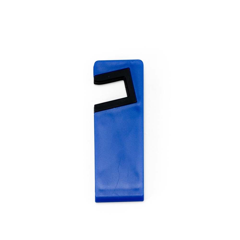 Suporte dobrável de plástico para celular personalizado com a logo da empresa