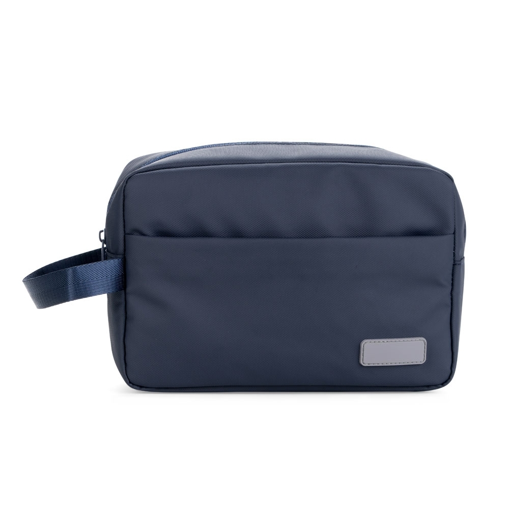 Nécessaire PU impermeável com visor personalizada com a logo da empresa