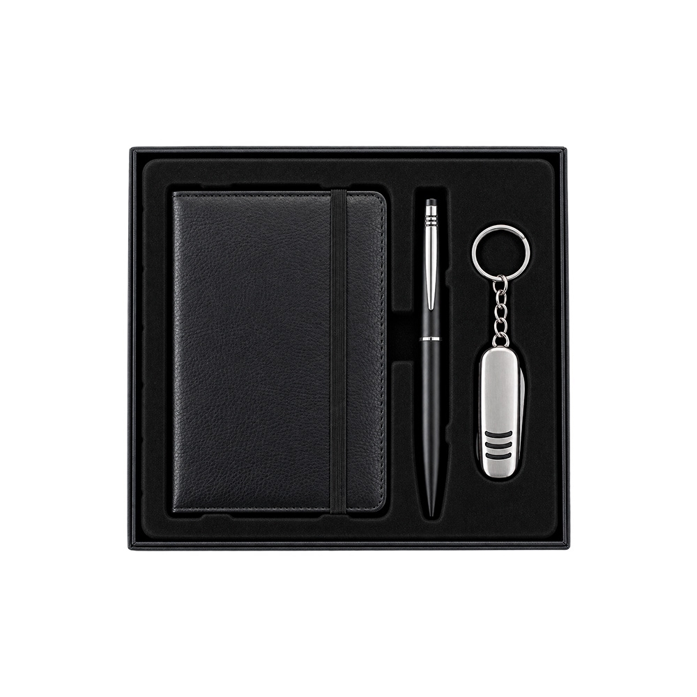 Kit executivo 3 peças personalizado com a logo da empresa