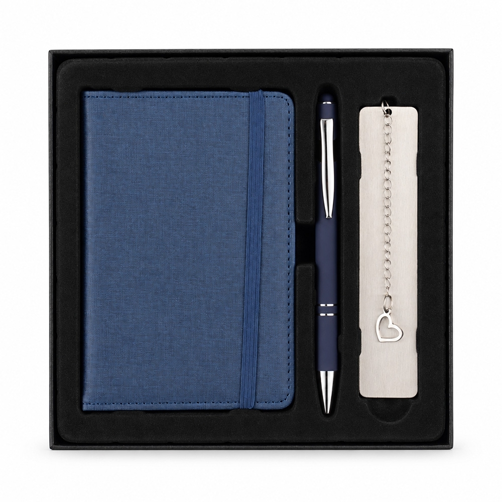 Kit executivo 3 peças personalizado com a logo da empresa