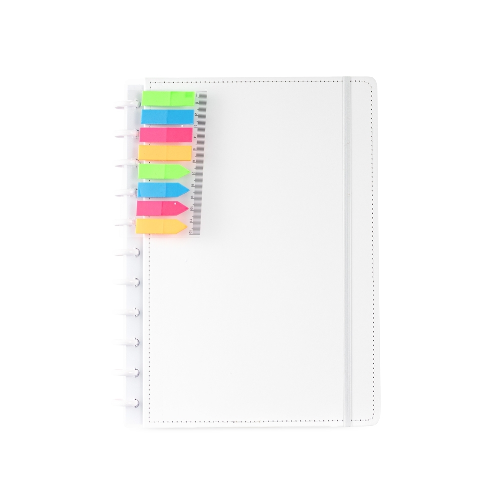 Caderno de disco A4 com capa dura e 80 folhas, foto 2