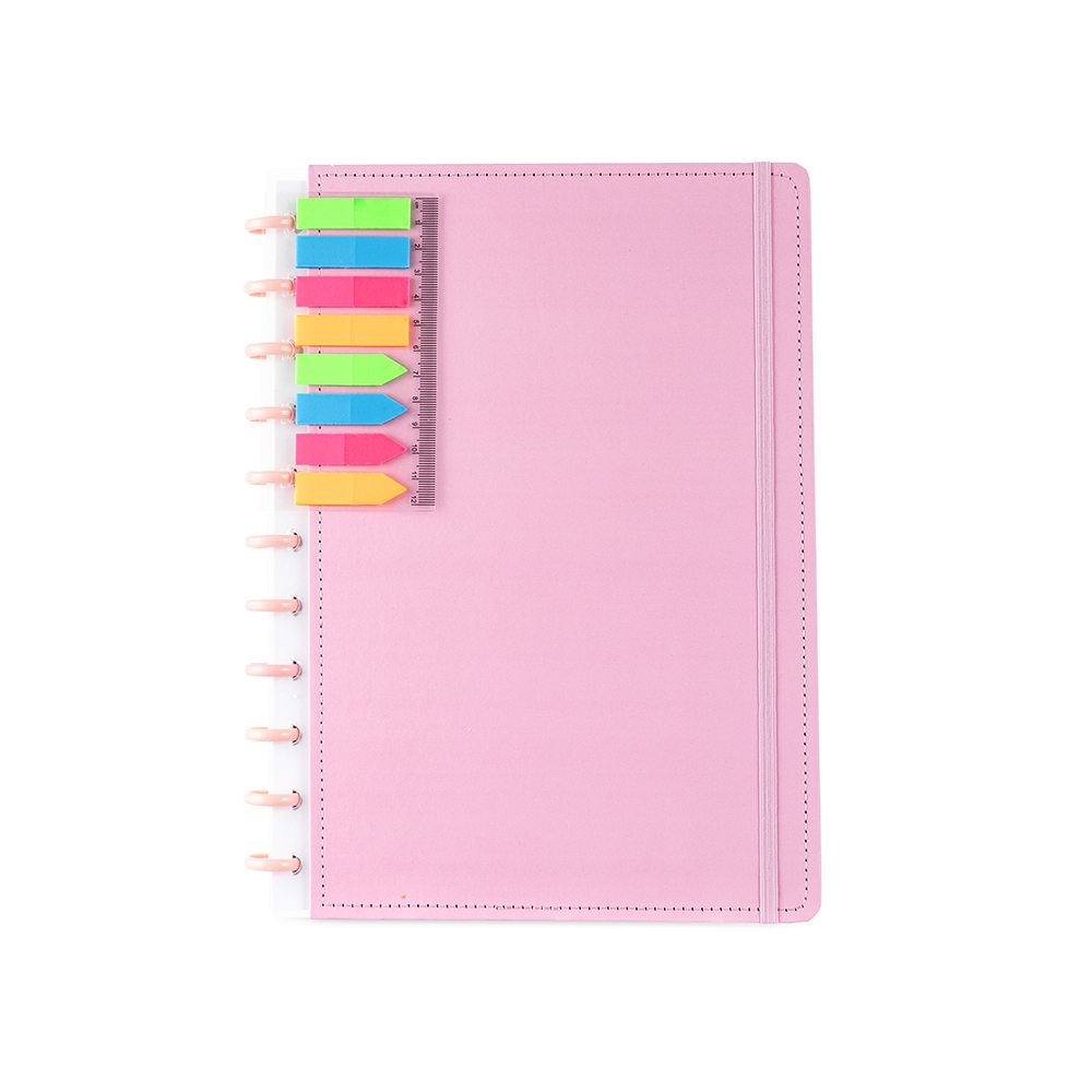 Caderno de disco A4 com capa dura e 80 folhas, foto 5