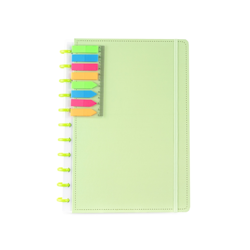 Caderno de disco A4 com capa dura e 80 folhas, foto 7