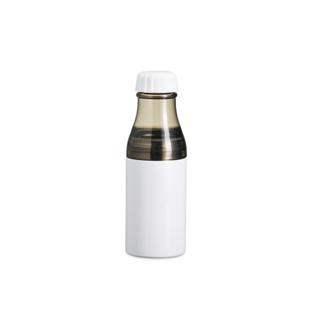 Garrafa inox 2 em 1 600 ml personalizada com a logo da empresa