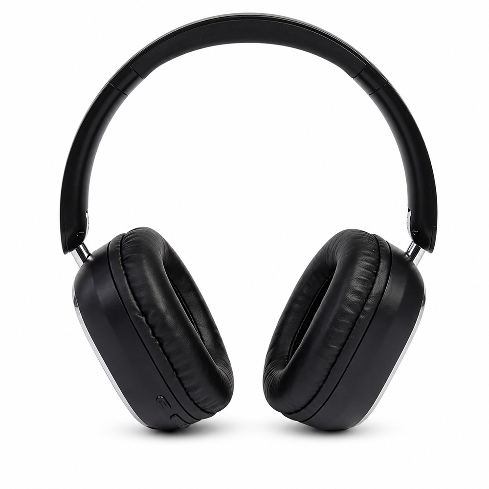Fone de ouvido Bluetooth personalizado com a logo da empresa