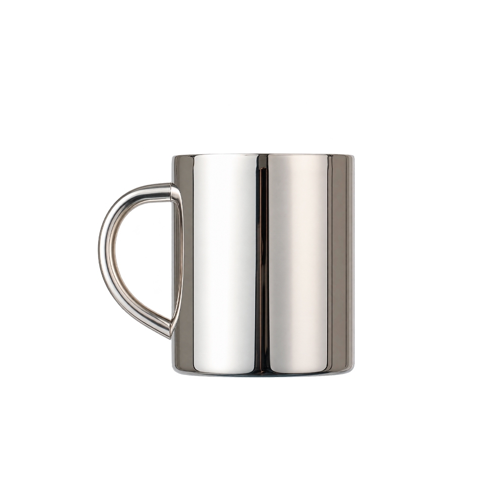 Caneca inox 300 ml personalizada com a logo da empresa